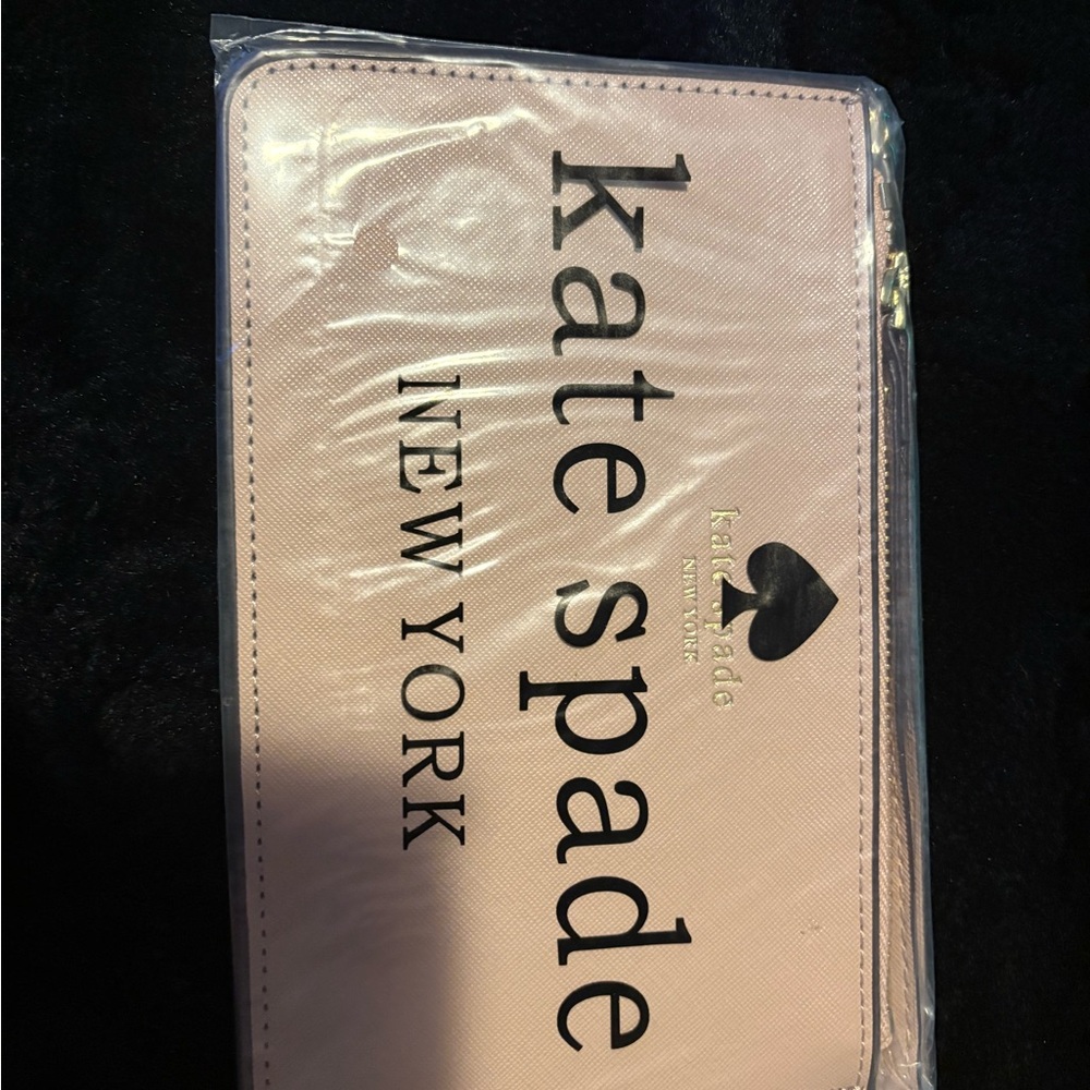 kate spade Blush Pink Zip-Around Wallet